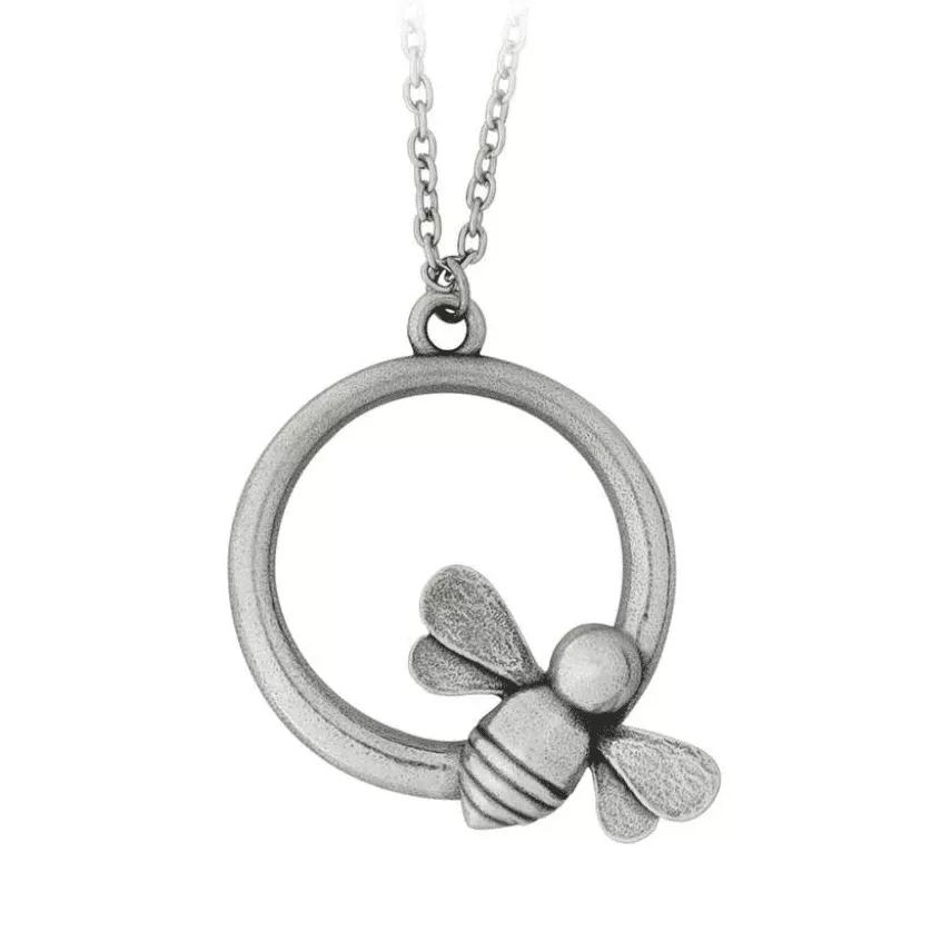 Honey Bee Pendant Necklace