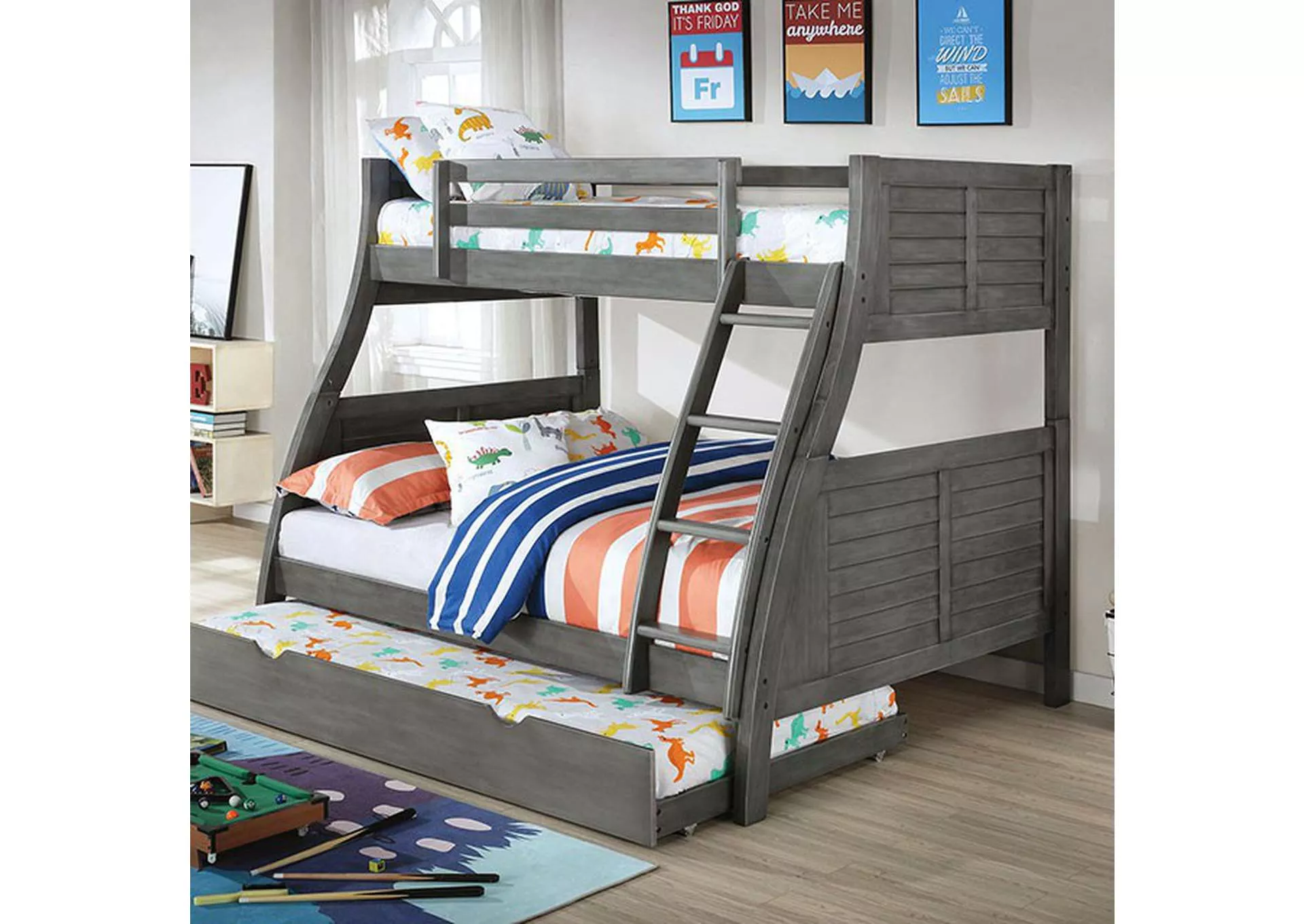 Hoople - Twin/Full Bunk Bed