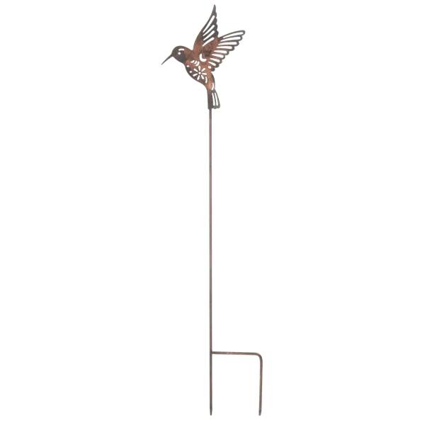 Hummingbird Garden Stake