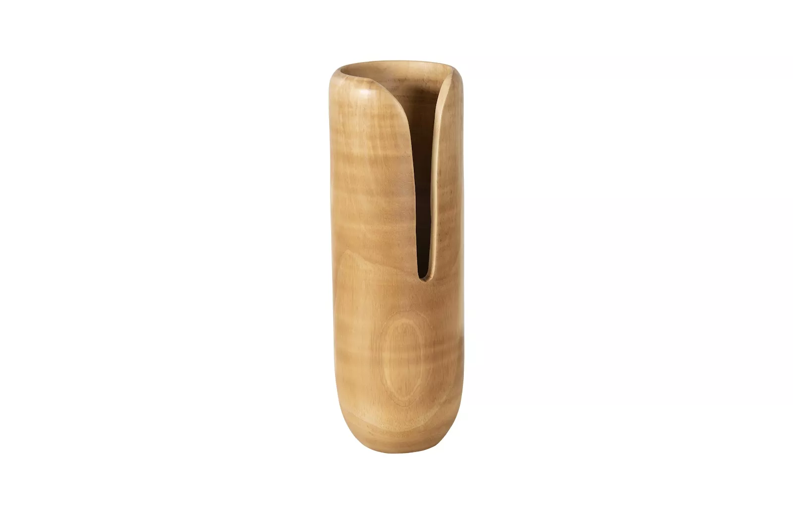 Interval Large Wood Vase