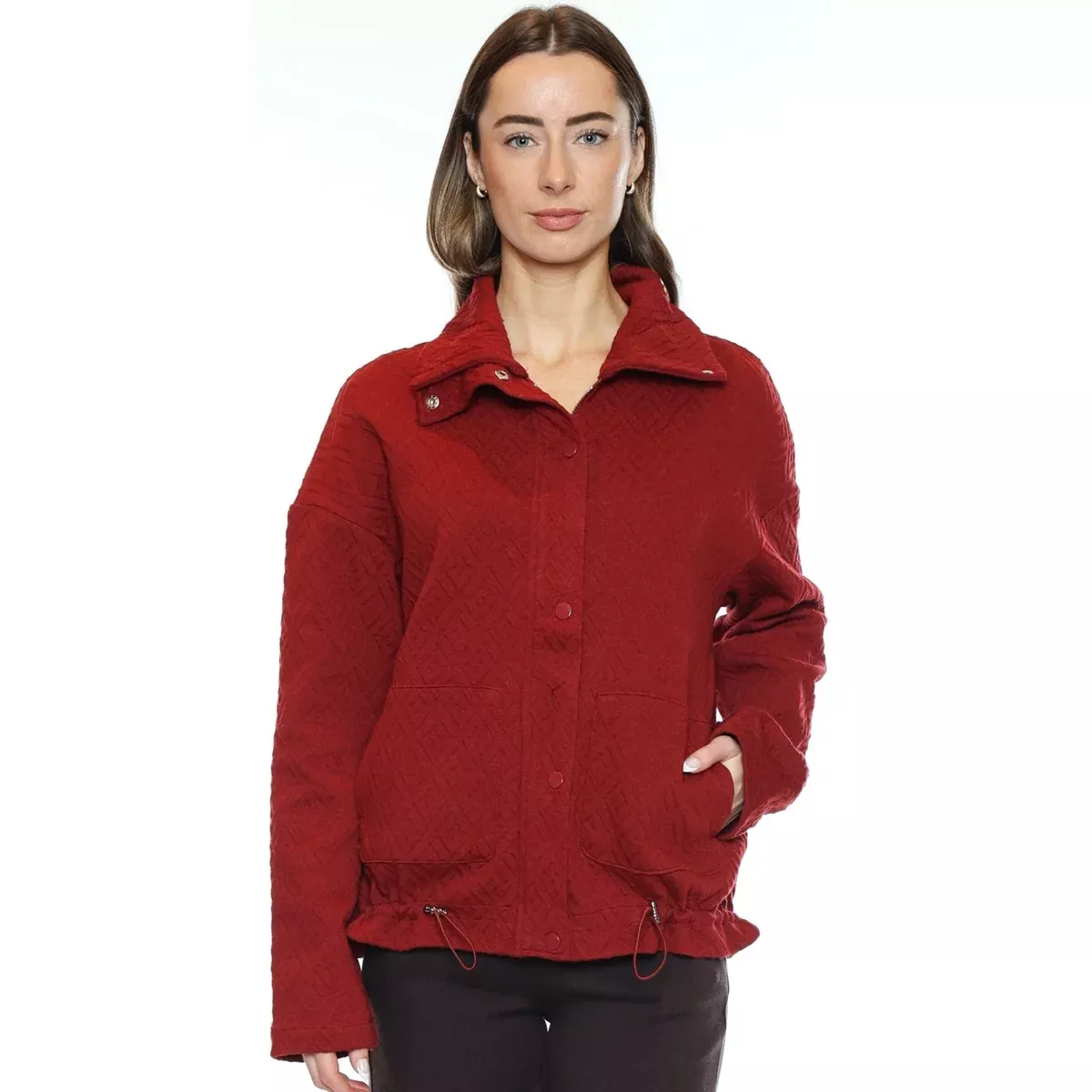 Jelene Coat With Drawstring Waist