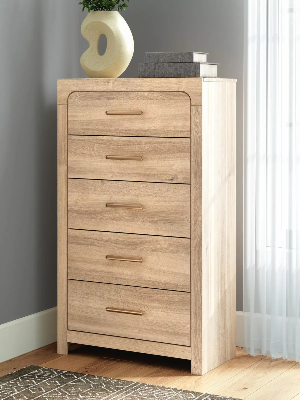 Kinlanni Five Drawer Chest