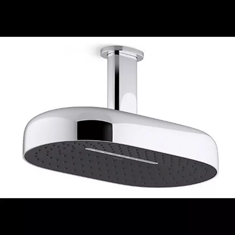 Kohler K-26296T-CP STATEMENT Multi-Function 14" Bow Type Showerhead (Polished Chrome)