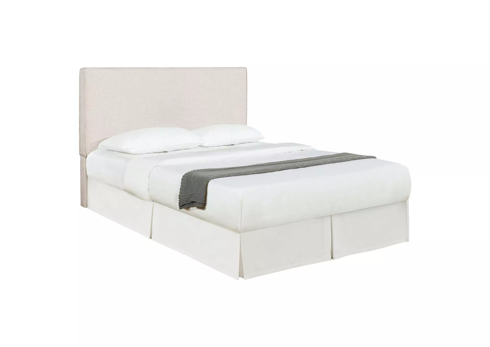 Kosmo Upholstered King Panel Headboard Sand