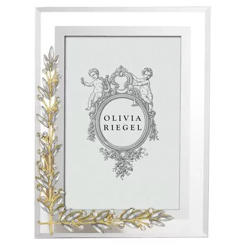 Laurel Frames, Gold & Silver by Olivia Riegel
