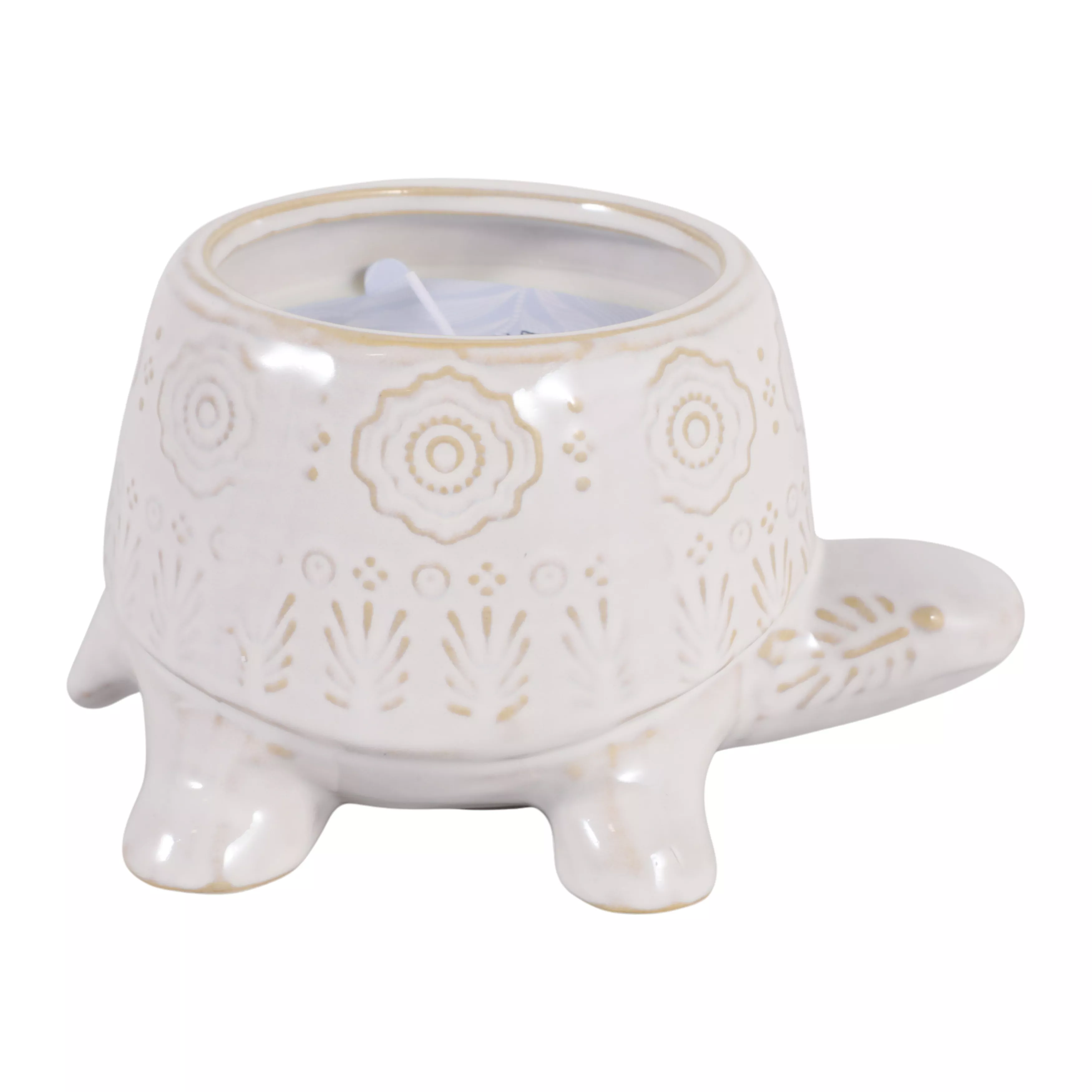 Lavender Turtle Candle
