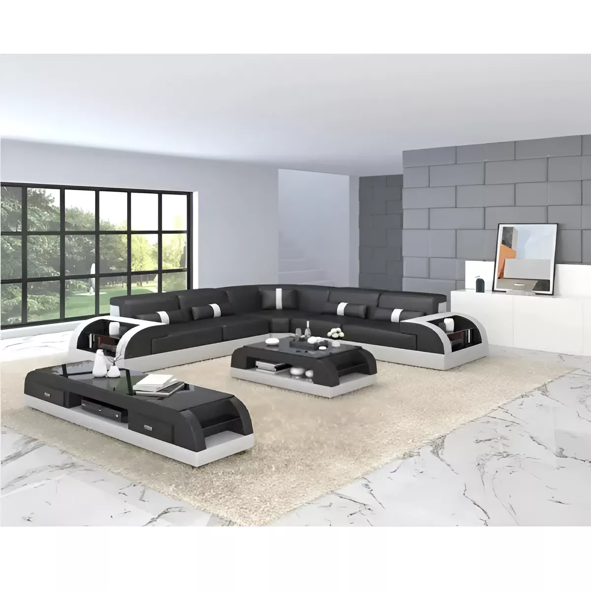 Leather Sectional Sofa With Storage