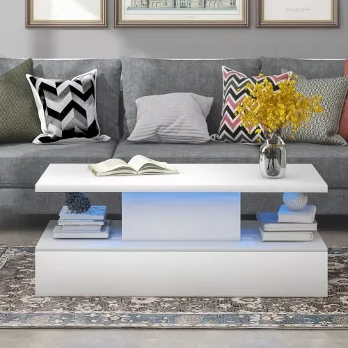 LED Coffee Table With Modern Design