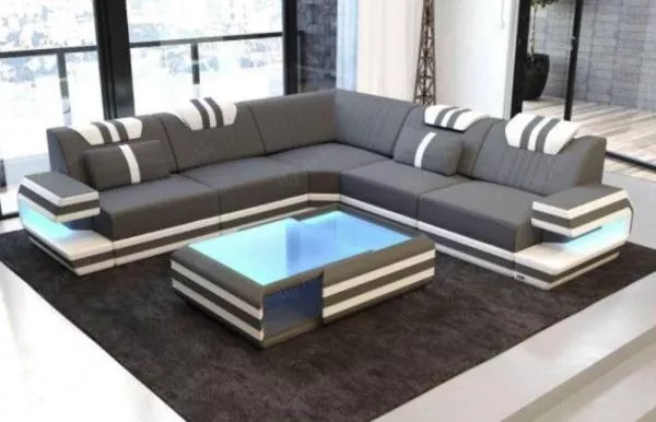 LED Sectional Sofa With Modern Look