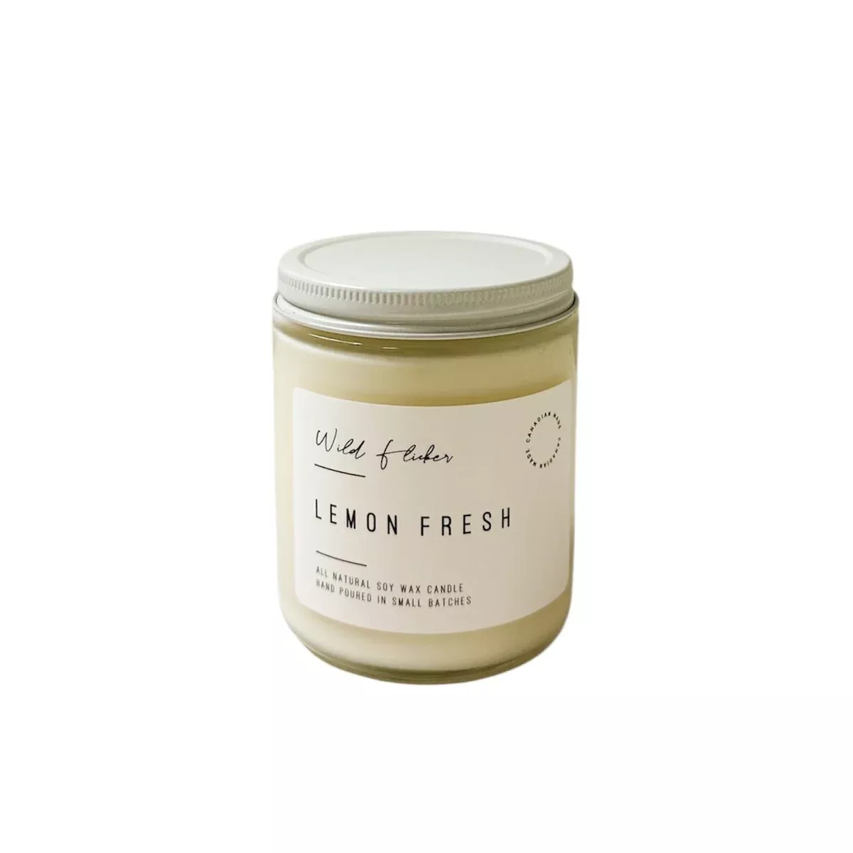 Lemon Fresh Soy Wax Candle