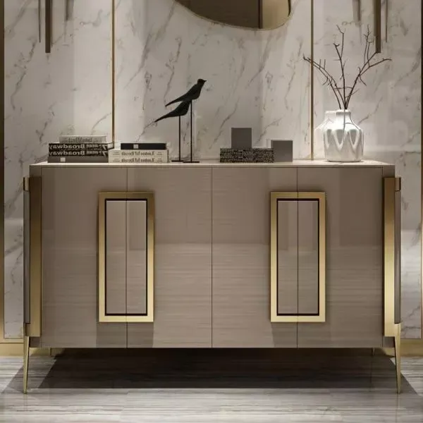 Light Luxury Style Elegant Buffet Table