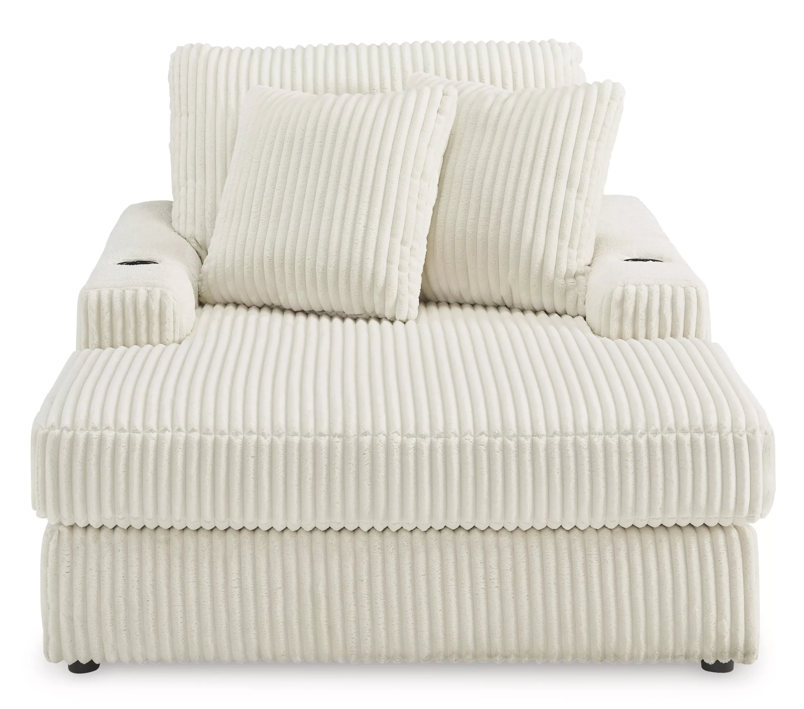 Lindyn Ivory Oversized Chaise