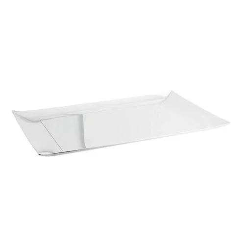 Linea Q Rectangular Tray by Sambonet