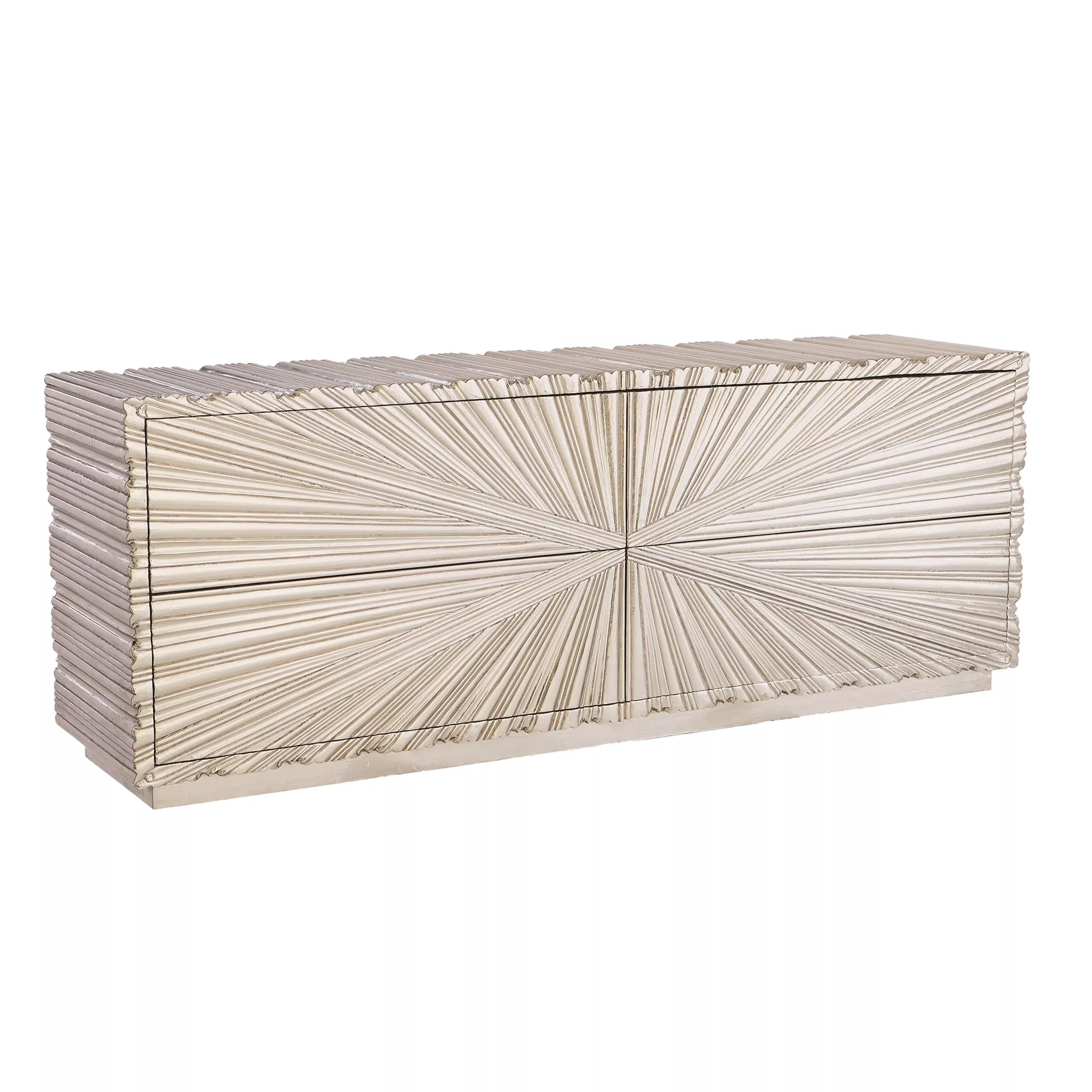 Linenfold Cabinet-Silver