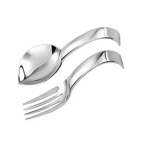 Living Spoon & Fork Set by Sambonet