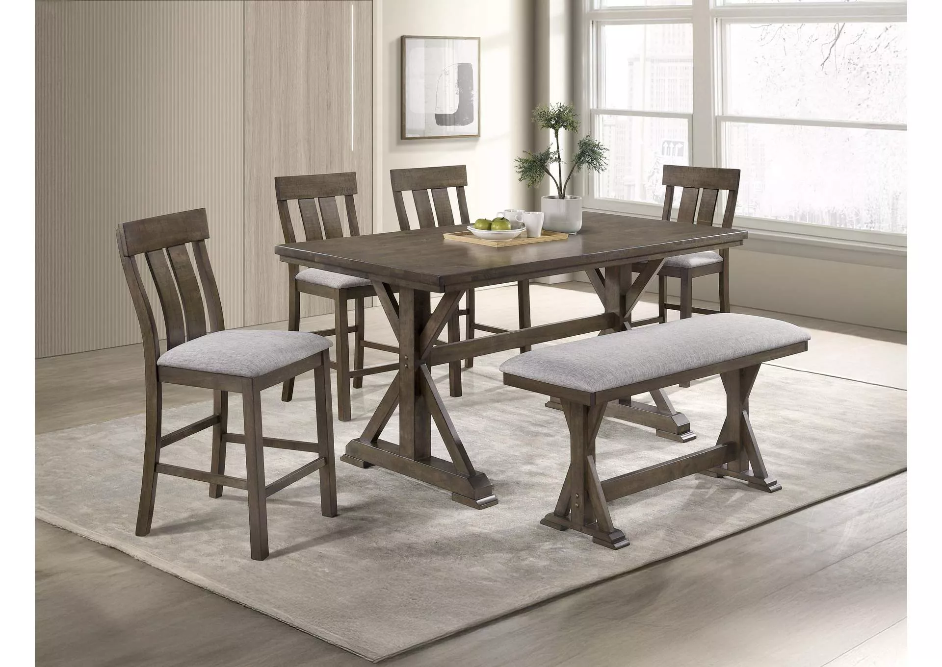 LLOYD COUNTER HEIGHT BENCH