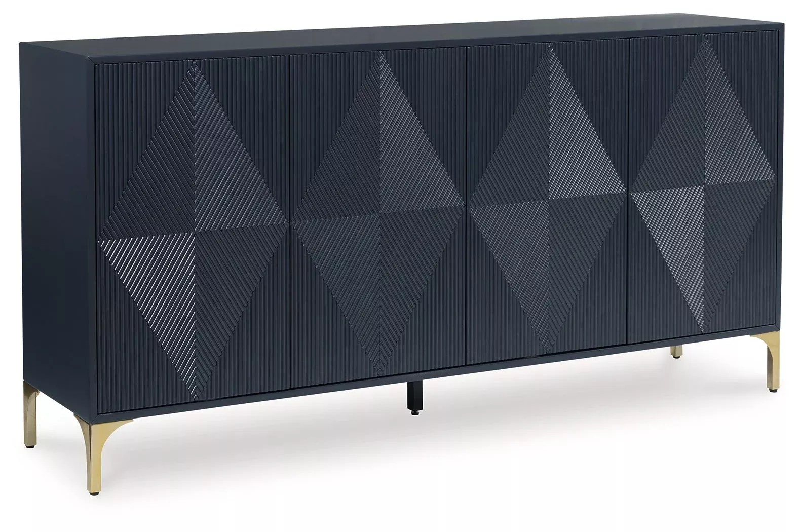 Loirwick - Accent Cabinet - Dark Blue