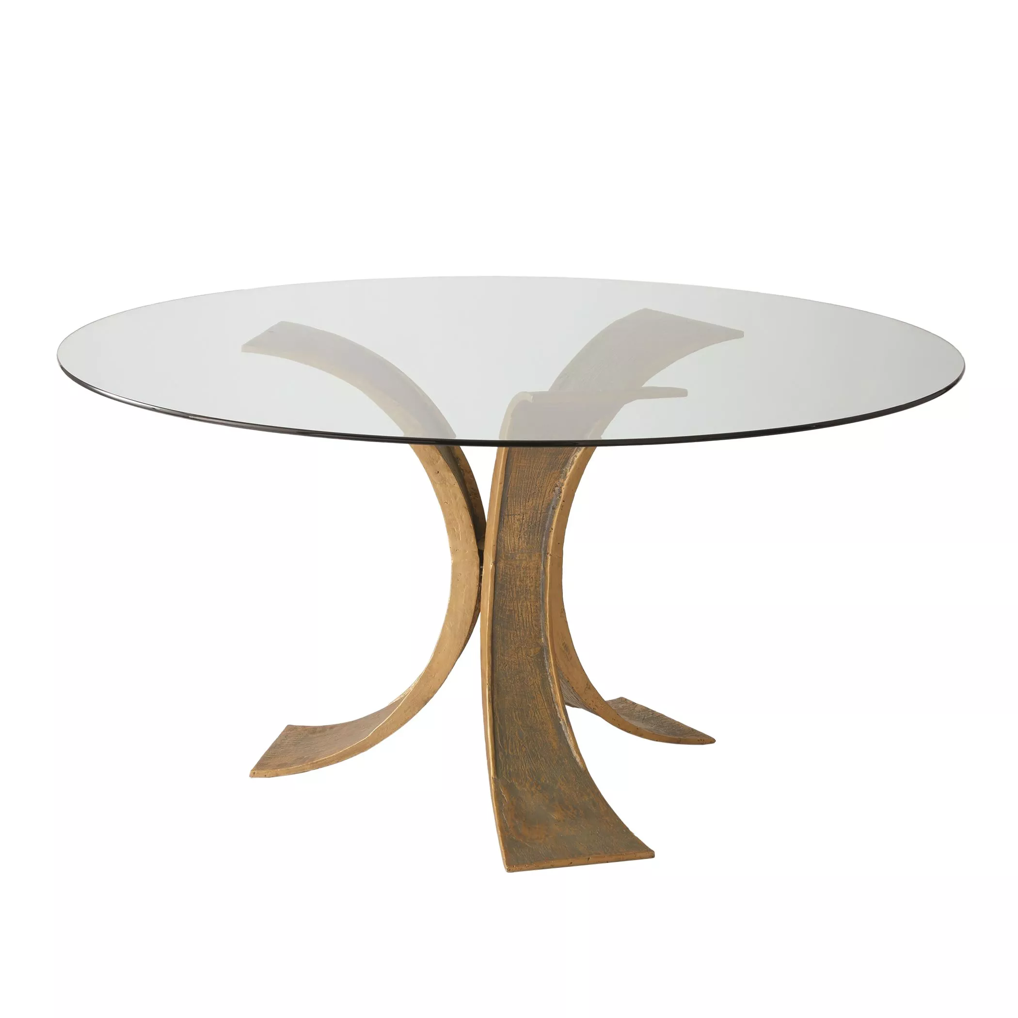 Lotus Dining Table (48" Glass)