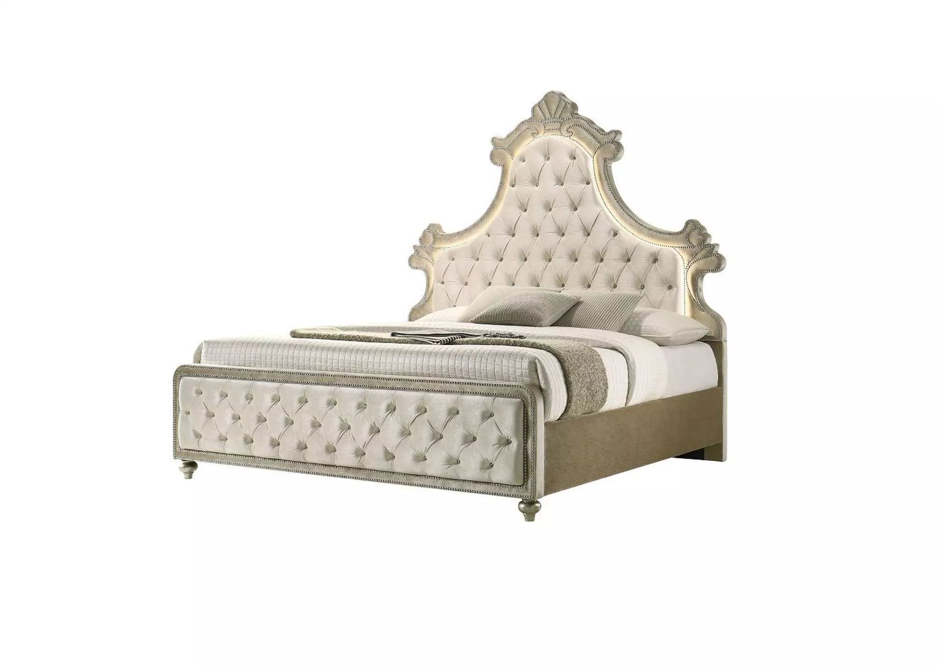Lucienne Ek Bed with Led