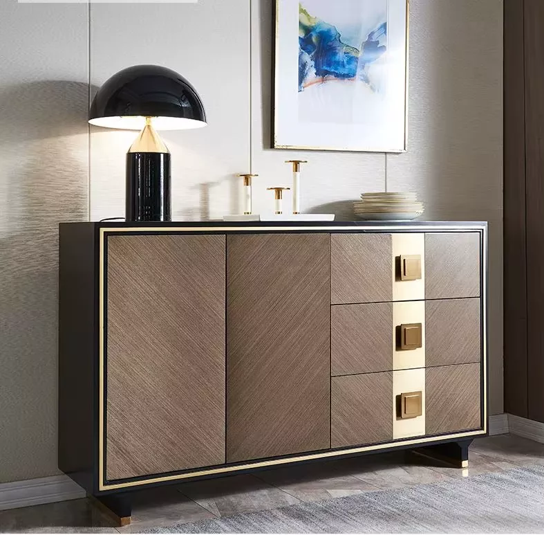 Luxurious Solid Wooden Buffet Table