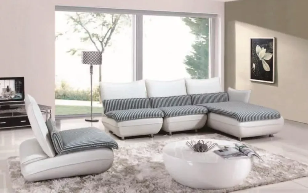Luxury Fabric Modular Sofa