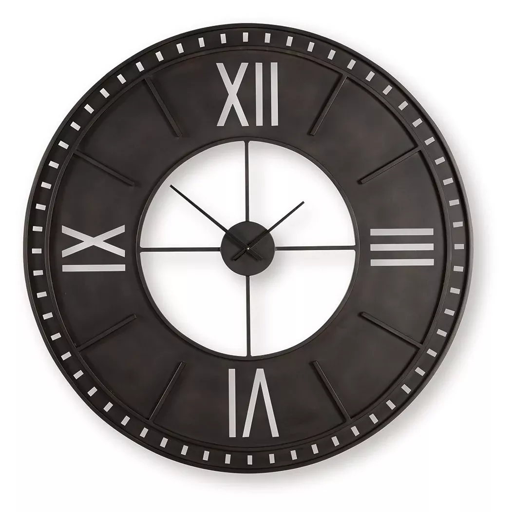 Lytle - Wall Clock - Antique Brown