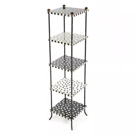 MacKenzie Childs Dot Table 5-Tier