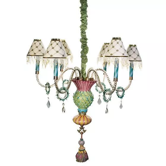 MacKenzie Childs Thistle Chandelier
