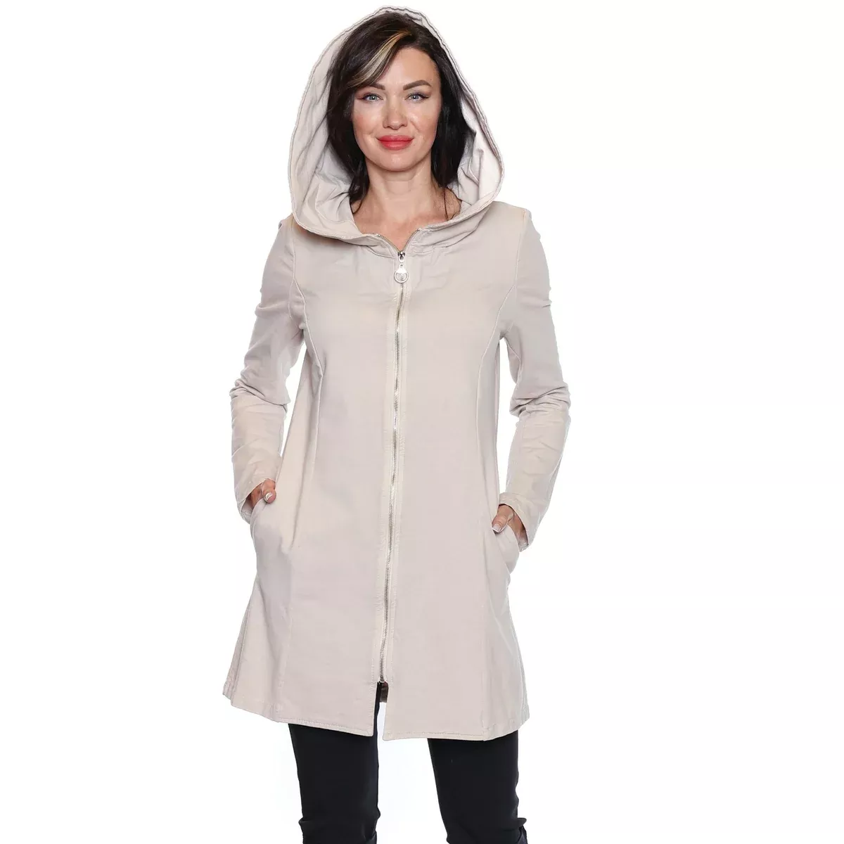 Madison Zip Front Jacket With Pockets