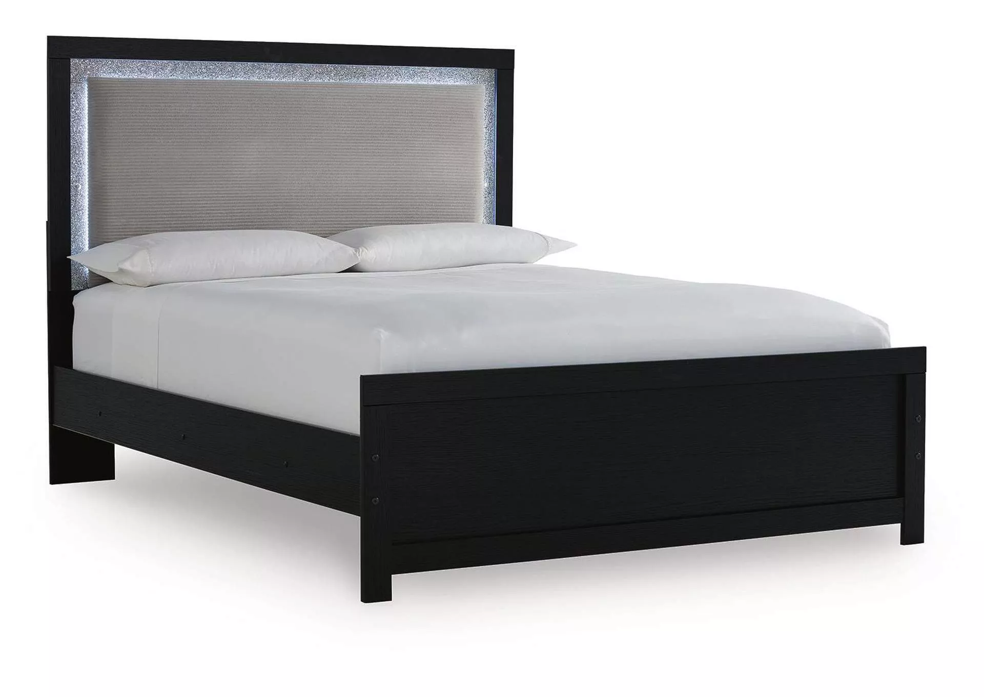 Maeling Queen Upholstered Panel Bed