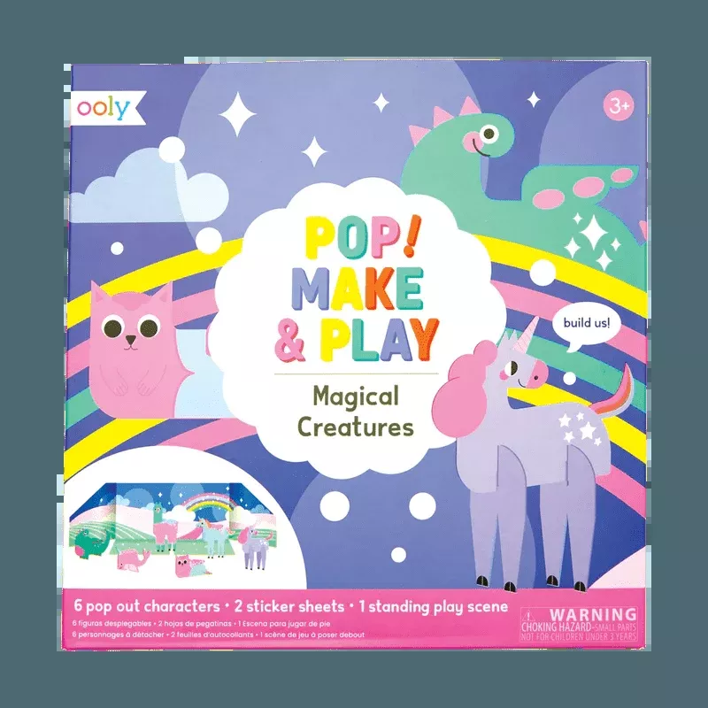 Magical Creatures - Pop & Play Activity Scene