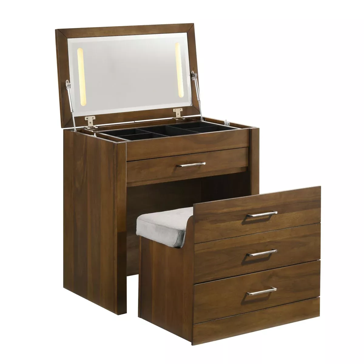 Malibu - Dressing Table - Walnut