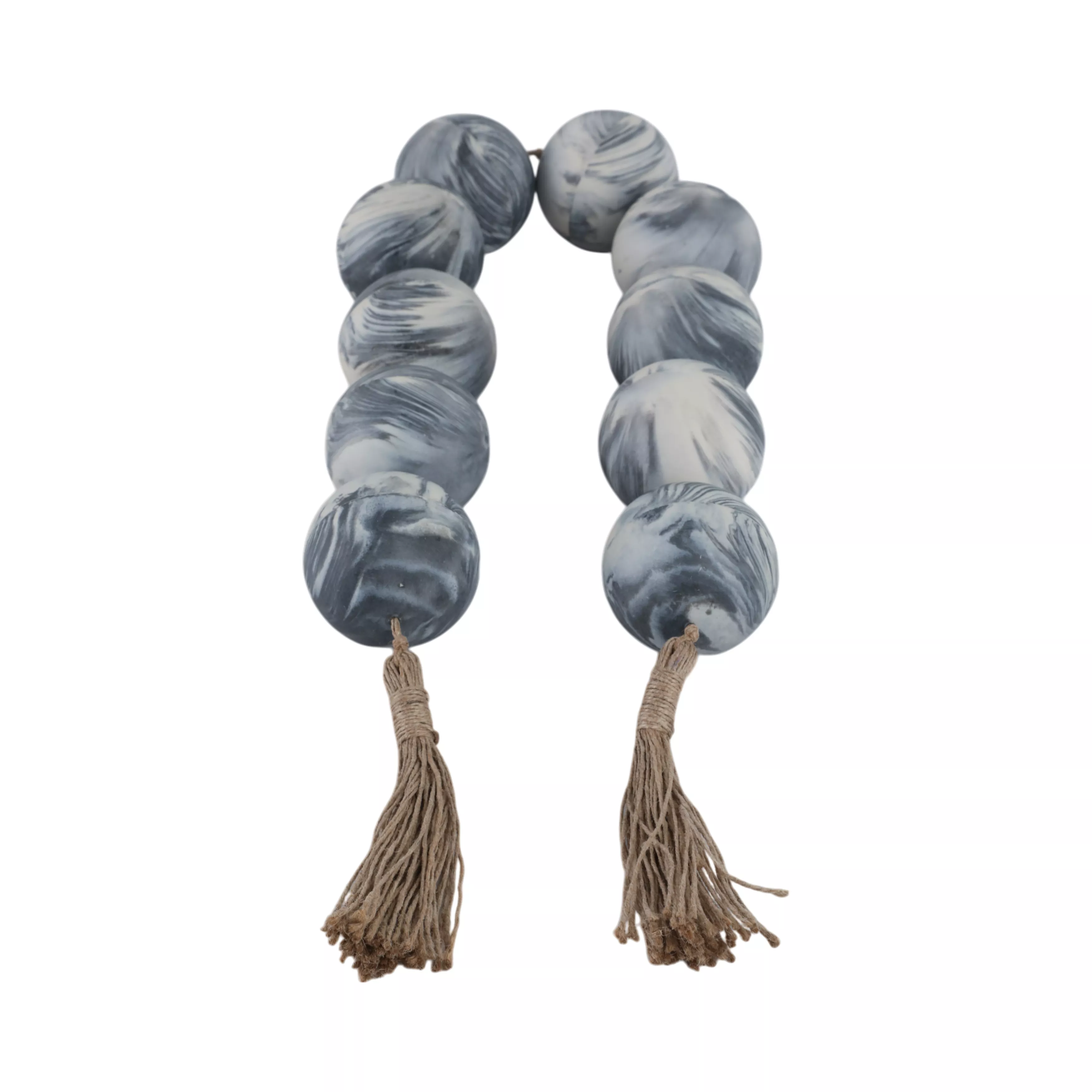 Marbled Bead Garland