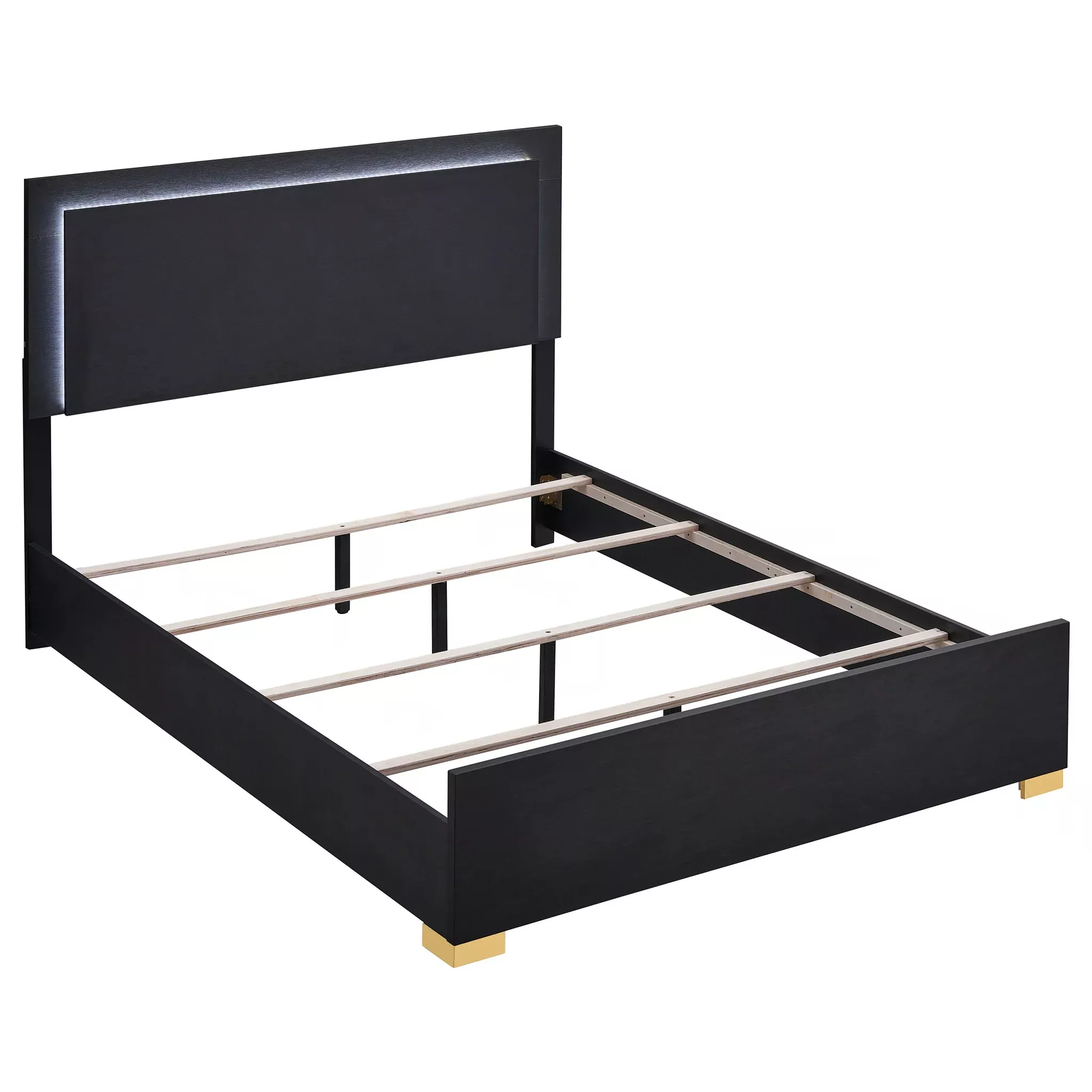 Marceline Panel Bed with LED Lighting