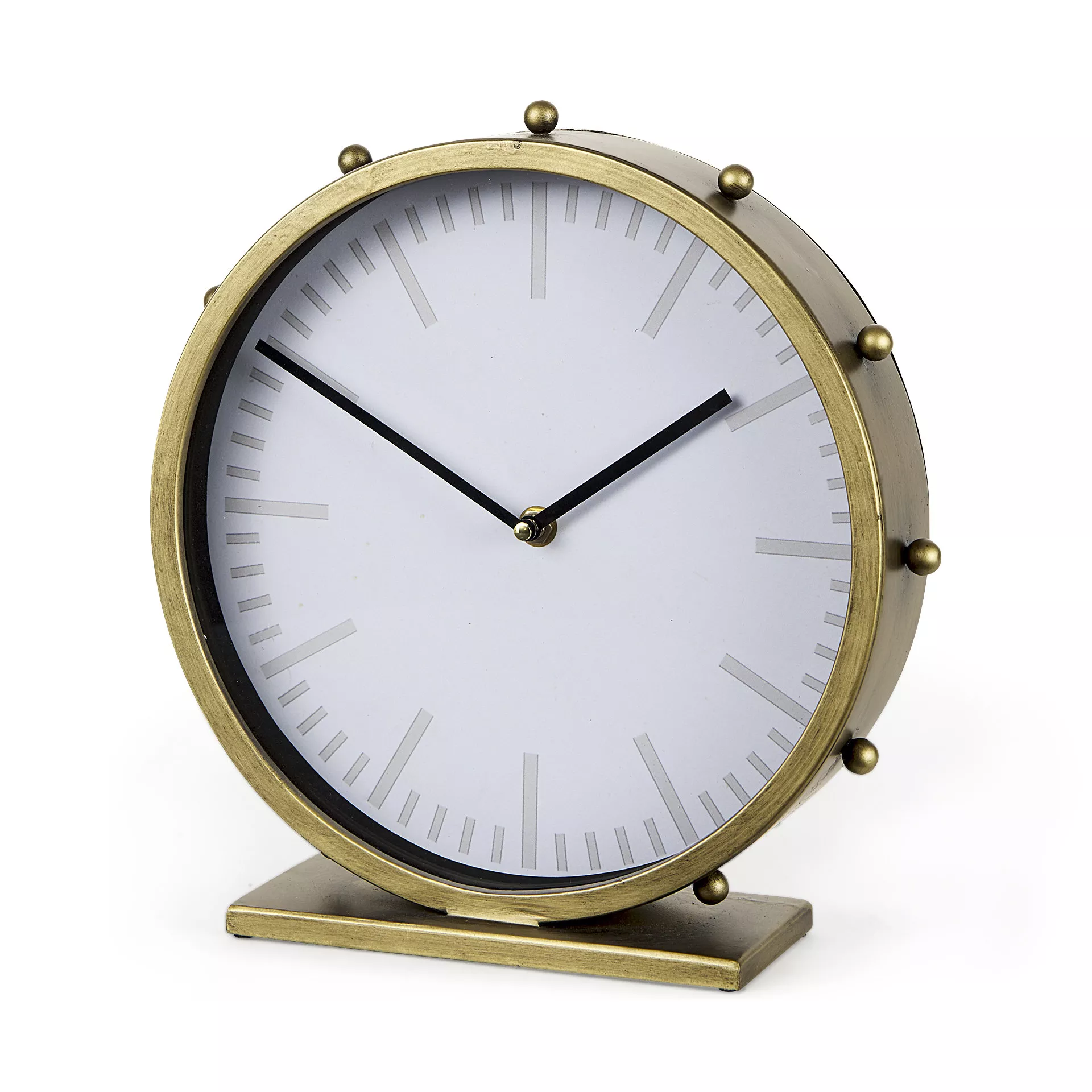 Marian Gold Table Clock