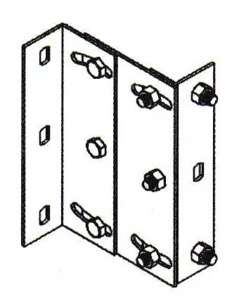 Mars B0005 Adjustable Clearance Offset Adjustable Angle Mounting Bracket