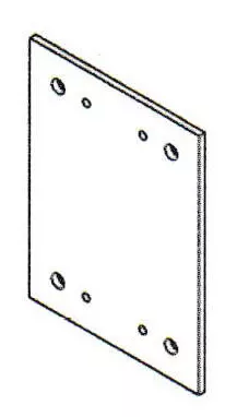 Mars B0020 Adjustable Flat Side-Extension Plates