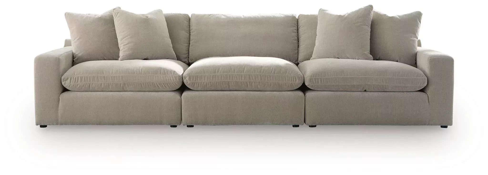 Maxton Heights - 3-Piece Sectional Sofa - Pebble