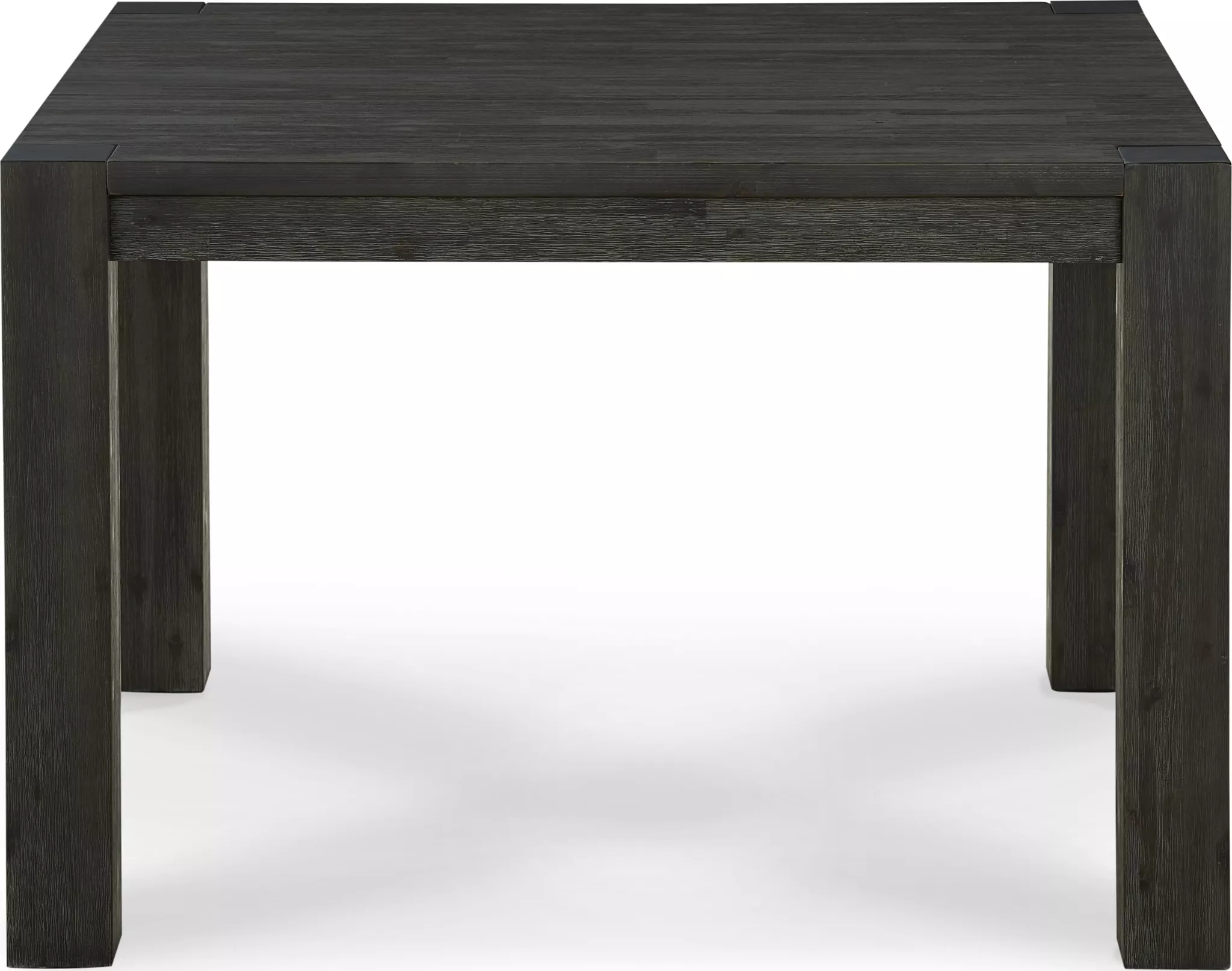 Meadow Solid Wood Square Counter Table in Graphite