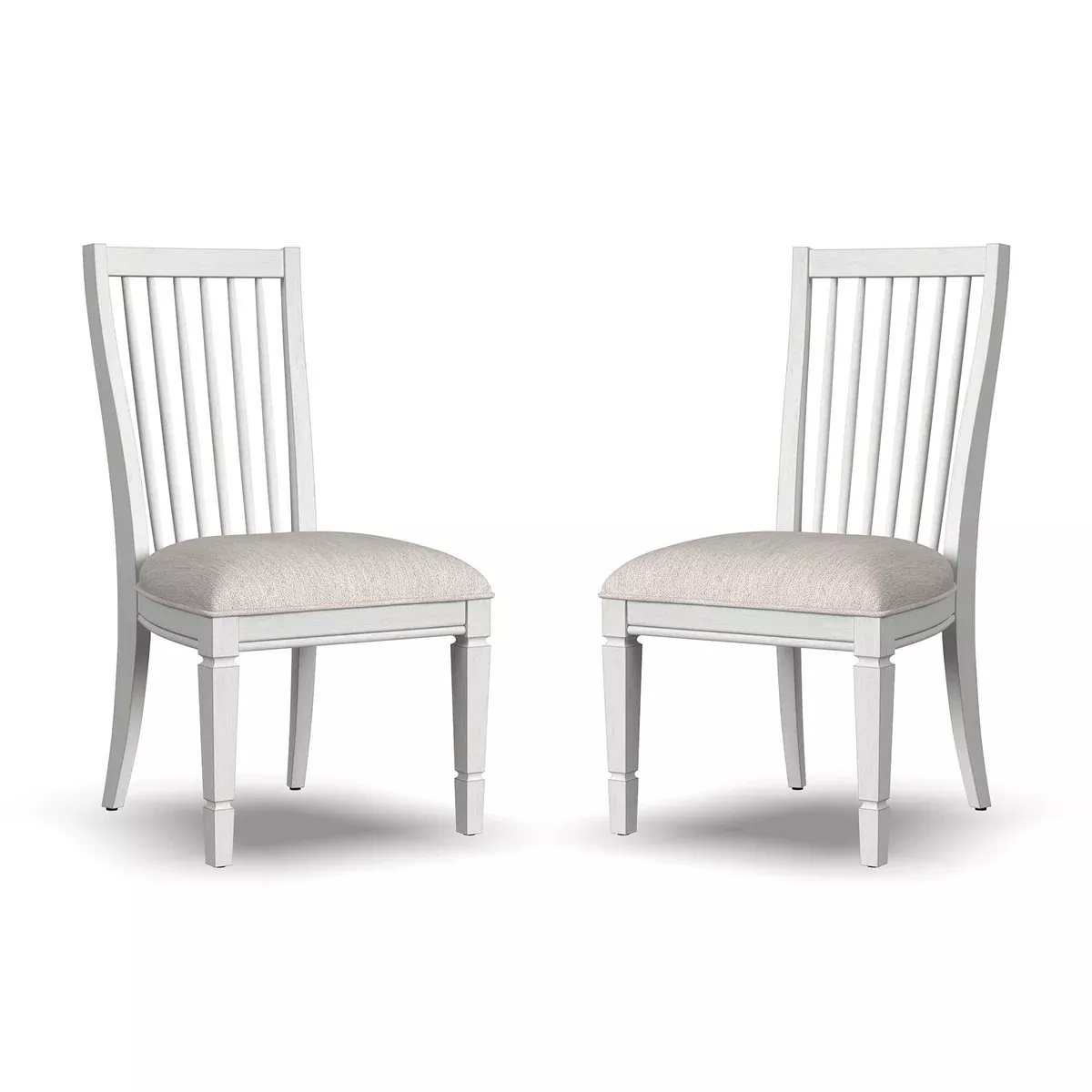 Melody - Upholstered Dining Chair (Set of 2) - White