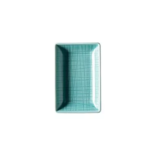 Mesh Rectangular Side Plate by Gemma Bernal for Rosenthal