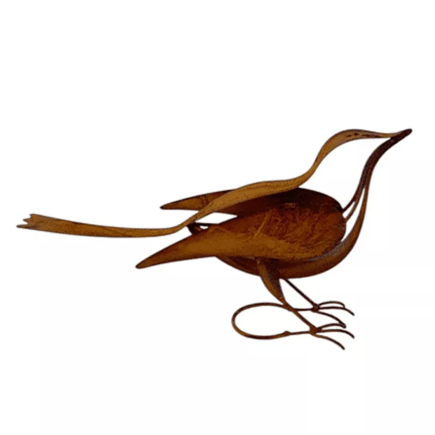 Metal Bird Statue