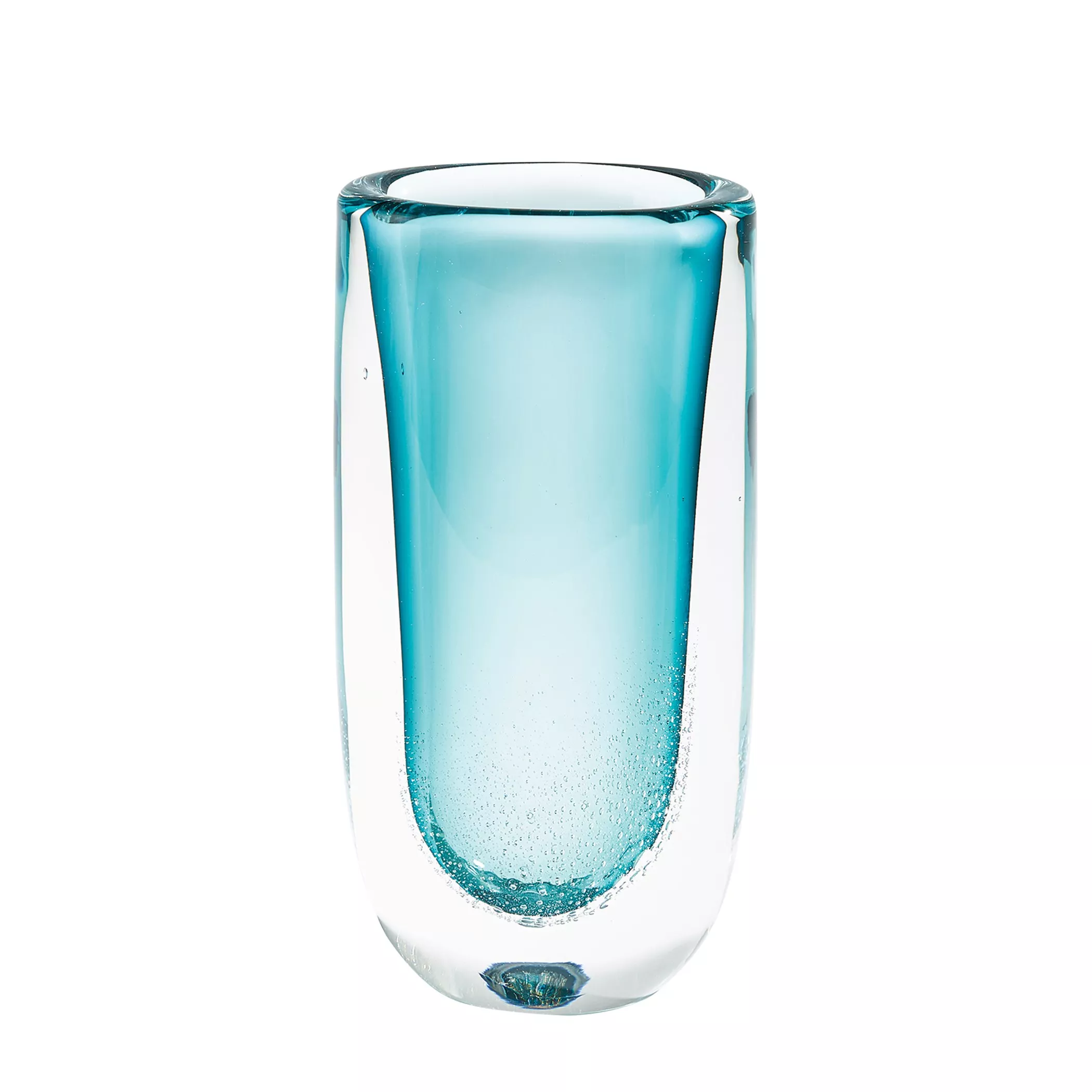 Micro Bubble Vase-Large Blue