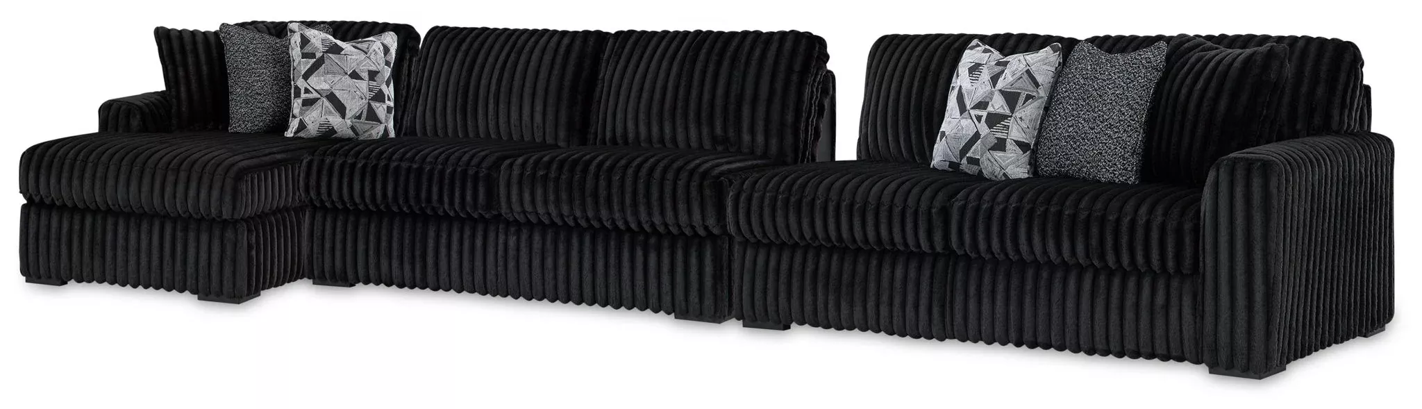 Midnight-Madness - 3 Piece Sectional