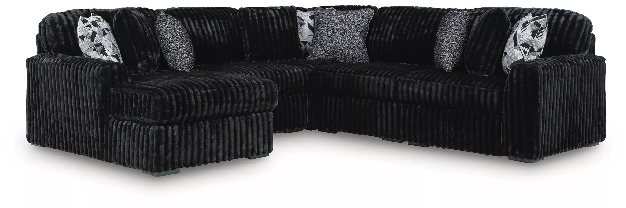 Midnight-Madness - 5 Piece Sectional