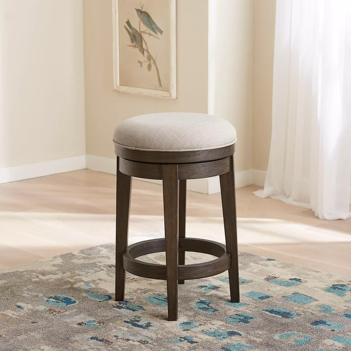 Mill Creek - Console Swivel Stool - Peppercorn