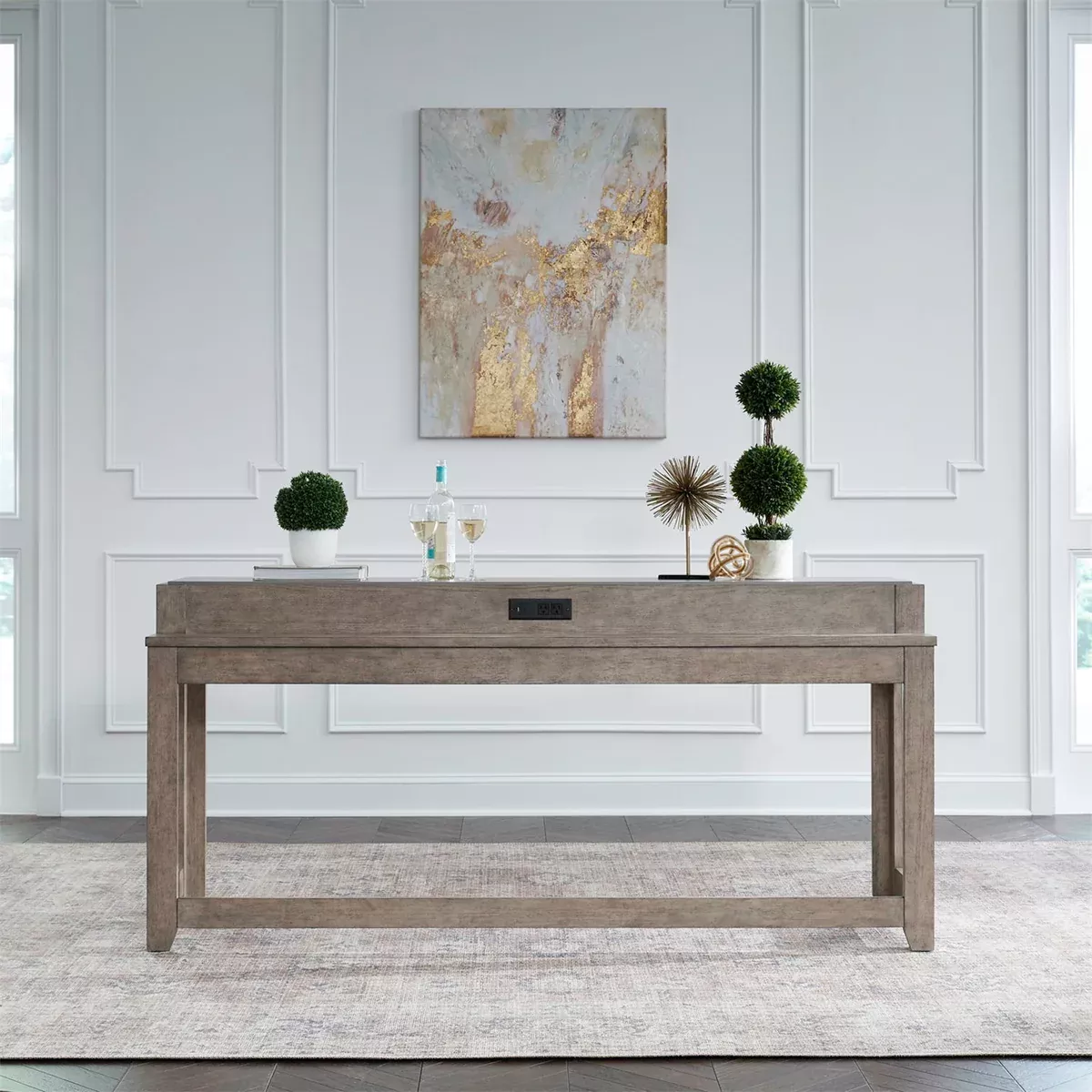 Millstone - Console Bar Table - Nutmeg