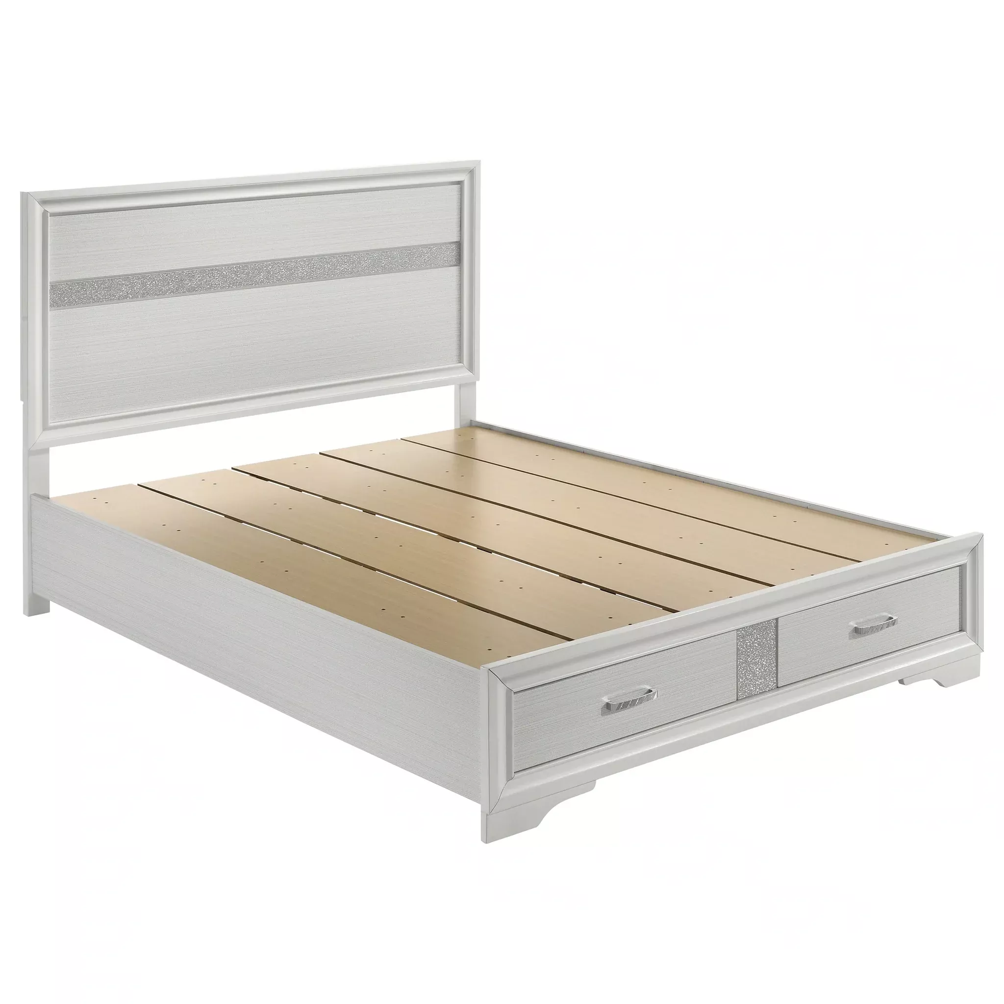 Miranda Panel Platform Storage Bed
