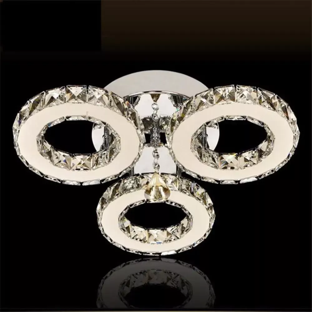 Modern Crystal LED Ceiling Light