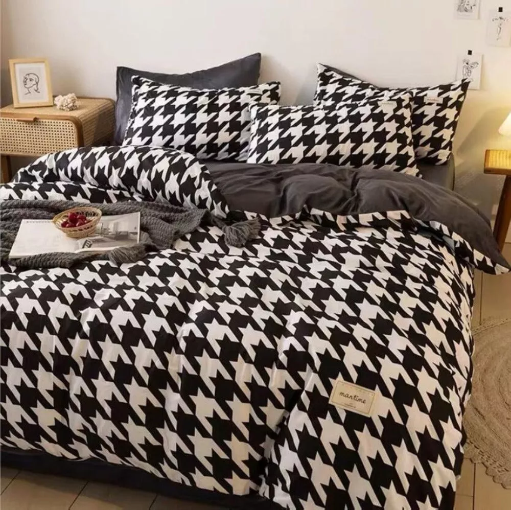 Modern Designed Multicolor Duvet Cover Bedding Set